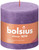 Vibrant Violet Bolsius Rustic Shine Pillar Candle (100 x 100mm)
