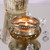 Gold Bubble Votive (6x6x3.5cm)