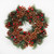 Woodland Natural Wreath with Red Berries