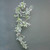 Lambs Ear, Holly, Pine Cone & White Berry Flocked Garland (180cm)