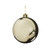 Champagne Shiny Shatterproof Bauble (x1) (15cm)