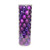 50 Purple Baubles in Matt, Shiny & Glitter Finish (10cm)
