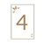 Brown & Cream Butterfly Table Numbers
