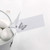 White Butterfly Favour Tags