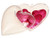 8cm Plastic Heart Favour Boxes - Discontinued