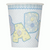 Babyshower Blue Stitch 9 oz Paper Cup - pk8 - Discontinued