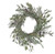 Frosted Pine and Mistletoe Wreath