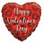 ECO Balloon- Happy Valentines Day Red Kisses (18 Inch)