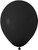 Black Latex Balloon - 12 inch (Pk 100)