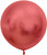 Red Chrome Jumbo Latex Balloon - 24 inch (Pk 3)
