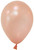 Rose Gold Metallic Round Shape Latex Balloon - 5 inch (Pk 100)