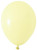 Vanilla Round Shape Latex Balloon - 5 inch (Pk 100)