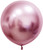 Pink Chrome Jumbo Latex Balloon - 24 inch (Pk 3)