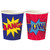 Assorted Superhero Paper Cups (250ml)