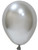 Silver Chrome Latex Balloon 5inch (Pack of 100)