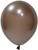 Brown Chrome Latex Balloon 10inch (Pack of 50)