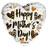 Heart Shaped Happy Mothers Day ECO Balloon 
