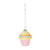 Pastel Cupcake Hanging Decoration (7cm)