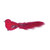 Hot Pink Velvet Bird with Glitter and Clip (20cm) 
