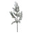 White and Green Heavy Snow Pine Spray (57cm)