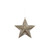 Gold Glitter Star Hanging Decoration (20cm)