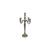 Antique Silver Creation Vogue Candelabra (80cm)