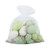White & Green Eggs in Bag