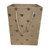 Grey Hand Tie Bag with Gold Bees (Pack of 10)