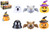 Pull Back Halloween Toy (Assorted)
