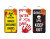 Halloween Warning Plaque (Assorted)