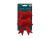 Red Tinsel Bows (Pack of 2)