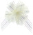 Ivory 31mm Single Organza Pull Bow