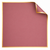 Korean Style Pre Cut Cello Wrap Sheets - Dusky Pink with Gold Border (100 Sheets)