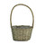 25cm Oval Grey Willow Basket 