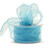 Baby Blue Wired Edge Organza Ribbon (50mm x 20m)