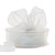 White Wired Edge Organza Ribbon (30mm)
