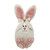 Pink & White Bunny Rabbit with Bow