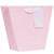 Pink Polka Vase Shaped Gift Bag (Medium)