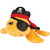 Suki - Medium Pirate Jack Turtle