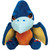 Suki - Medium Blue & Orange Pterodactyl Dinosaur