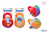 Baby Grip Ball (10cm) (Assorted Designs)