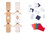 50 Festive Decorative Eco Crackers (11 Inch)