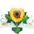 3D Pop Up Card by Second Nature - Sunflower