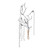 Pearl Hanging Decoration (35cm)