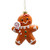 Gingerbread Lady with Lollipop Hanging Ornament (10cm)