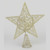 Gold Glitter Snowflake Tree Topper (20cm)
