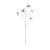 Purple Iridescent Butterfly Spray (103cm)