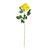 Yellow Artificial Premium Rose Large (71cm)