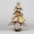 Beige Tartan Fabric Tree (40cm)