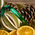 Green & Gold Merry Christmas Satin Ribbon (10mm)